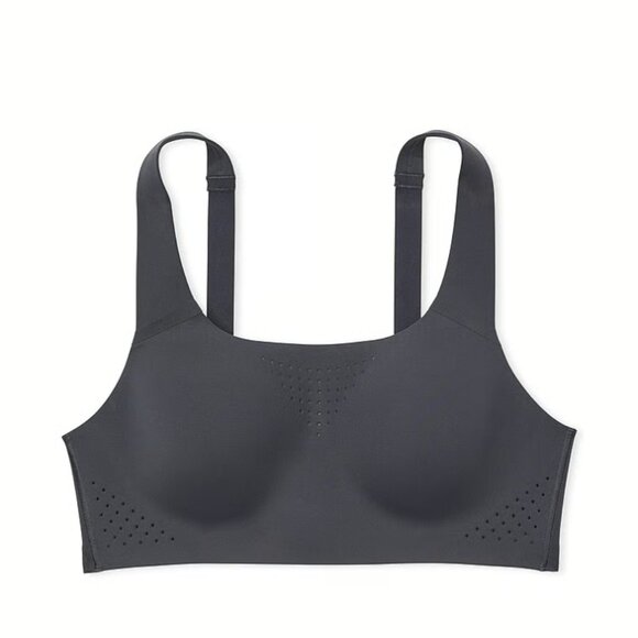 NWOT VICTORIA'S SECRET VSX Featherweight Max™ Sports Bra Gray Grey 32DDD / 32F - Picture 3 of 9
